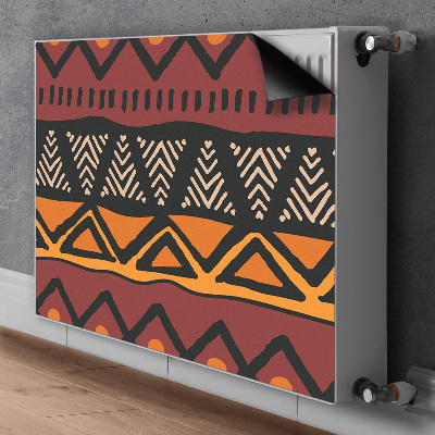 Cache radiateur déco Projet africain