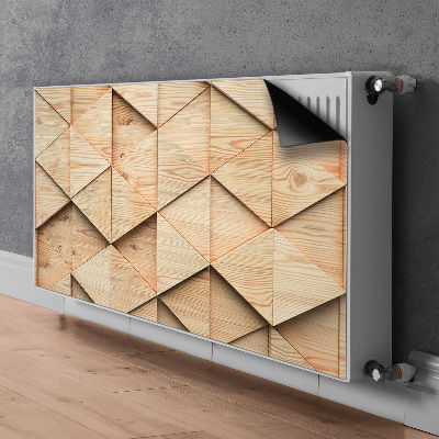 Tapis magnétique pour radiateur Modèle 3d en bois