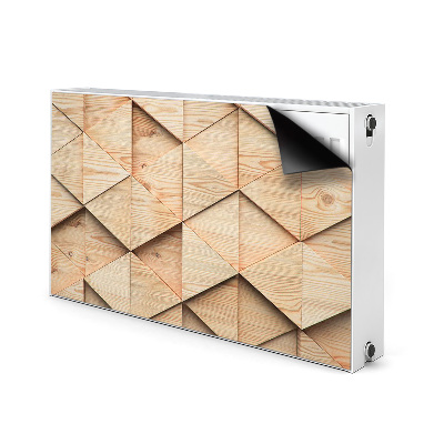 Tapis magnétique pour radiateur Modèle 3d en bois