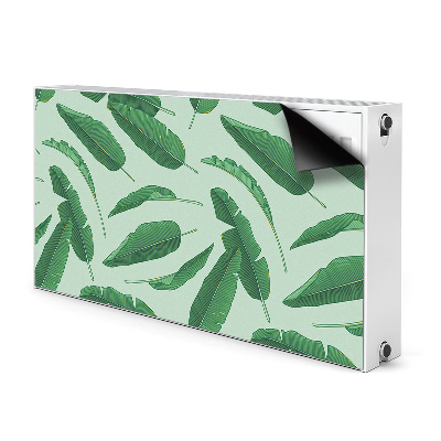 Aimant décoratif pour radiateur Feuilles de banane