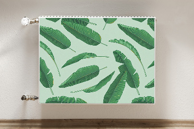 Aimant décoratif pour radiateur Feuilles de banane