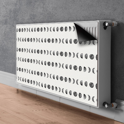 Un tapis avec un imprimé radiateur Lune