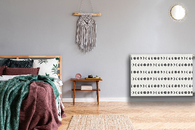 Un tapis avec un imprimé radiateur Lune