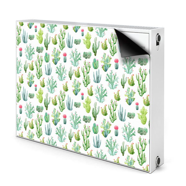 Tapis de radiateur décoratif Petits cactus