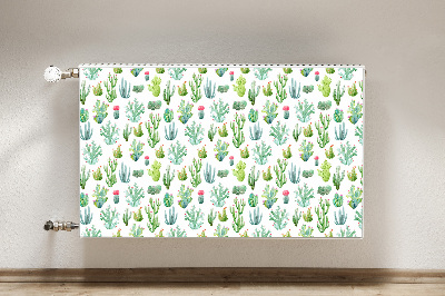 Tapis de radiateur décoratif Petits cactus