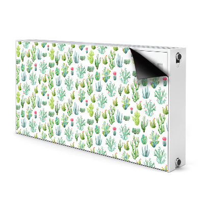 Tapis de radiateur décoratif Petits cactus