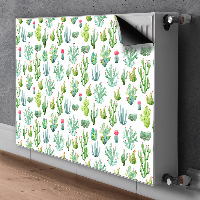 Tapis de radiateur décoratif Petits cactus