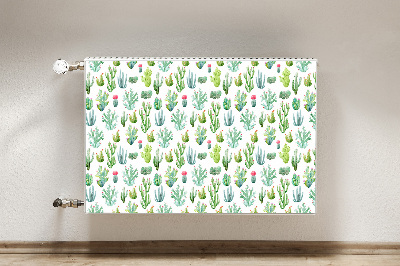 Tapis de radiateur décoratif Petits cactus