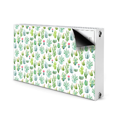 Tapis de radiateur décoratif Petits cactus