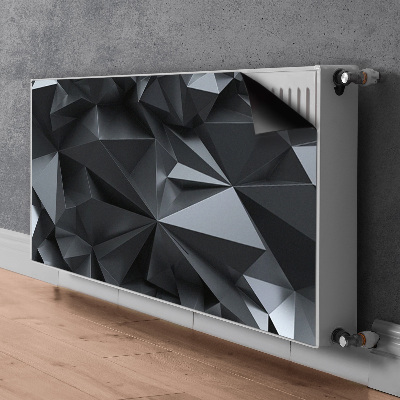 Tapis magnétique pour radiateur Modèle 3d noir