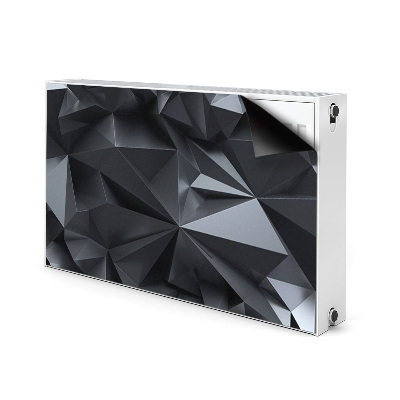 Tapis magnétique pour radiateur Modèle 3d noir