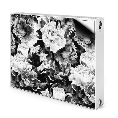 Tapis magnétique pour radiateur Roses noires