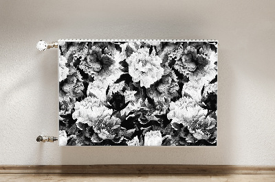 Tapis magnétique pour radiateur Roses noires