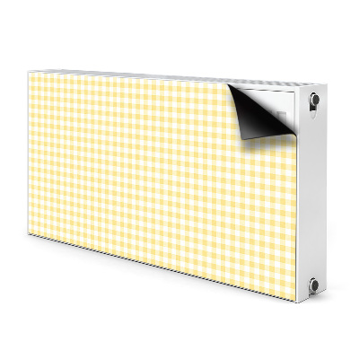 Aimant cache radiateur Calandre jaune