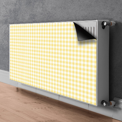 Aimant cache radiateur Calandre jaune