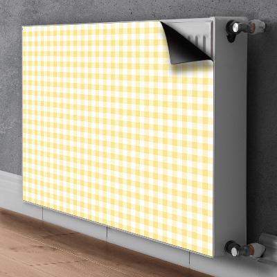 Aimant cache radiateur Calandre jaune