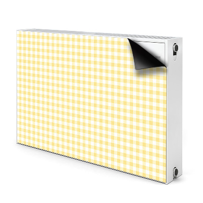 Aimant cache radiateur Calandre jaune