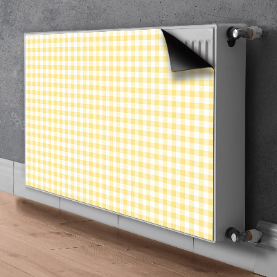 Aimant cache radiateur Calandre jaune