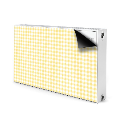 Aimant cache radiateur Calandre jaune