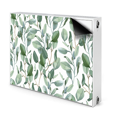 Aimant décoratif pour radiateur Feuilles d'eucalyptus