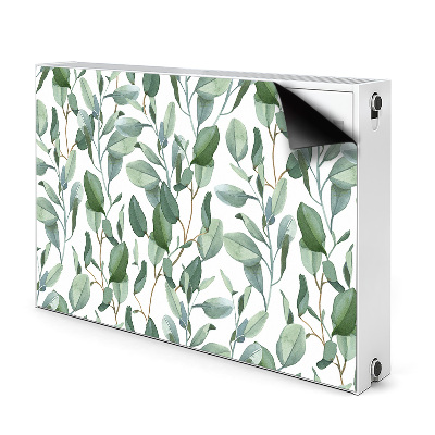 Aimant décoratif pour radiateur Feuilles d'eucalyptus