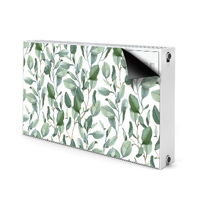 Aimant décoratif pour radiateur Feuilles d'eucalyptus