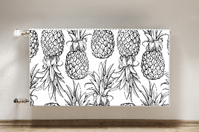 Cache radiateur déco Ananas