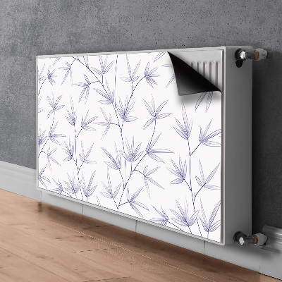 Aimant décoratif pour radiateur Feuille