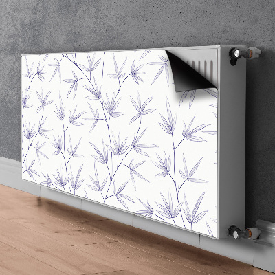 Aimant décoratif pour radiateur Feuille