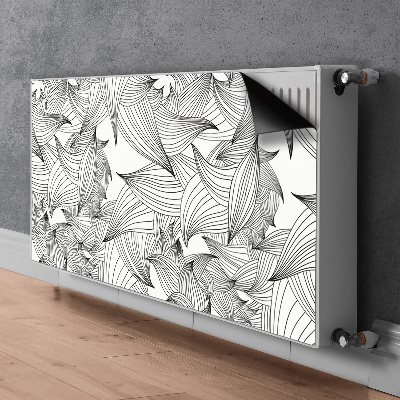 Tapis magnétique pour radiateur Lignes magiques