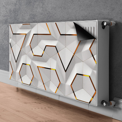 Tapis de radiateur décoratif Modèle 3d moderne