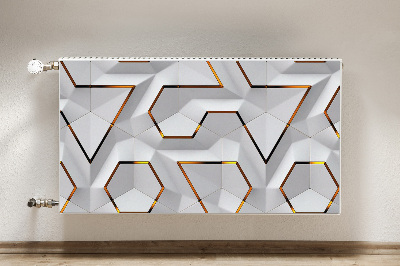 Tapis de radiateur décoratif Modèle 3d moderne