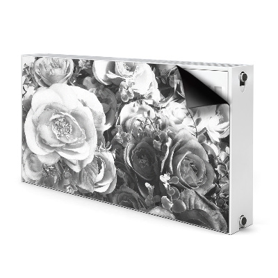 Cache radiateur déco Roses rétro