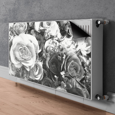 Cache radiateur déco Roses rétro