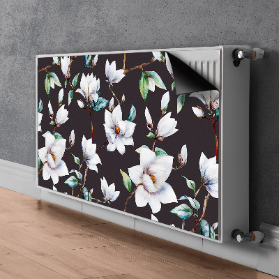 Tapis de radiateur décoratif Fleurs peintes