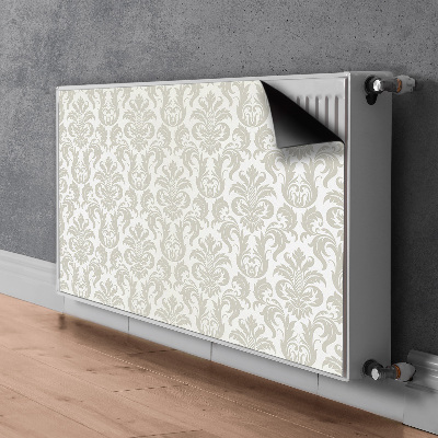 Un tapis avec un imprimé radiateur Fond d'écran floral