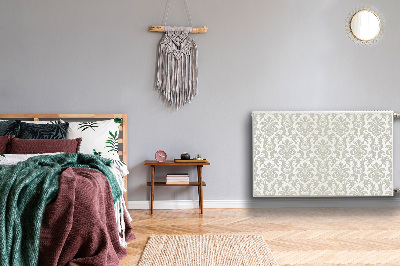 Un tapis avec un imprimé radiateur Fond d'écran floral