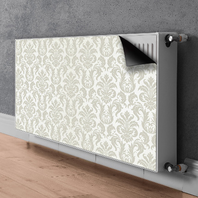 Un tapis avec un imprimé radiateur Fond d'écran floral