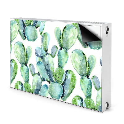 Aimant cache radiateur Cactus vert