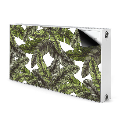 Tapis magnétique pour radiateur Feuilles de la jungle