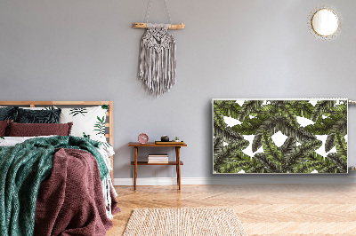 Tapis magnétique pour radiateur Feuilles de la jungle