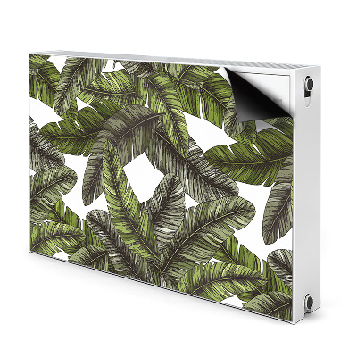 Tapis magnétique pour radiateur Feuilles de la jungle