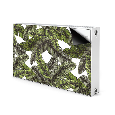 Tapis magnétique pour radiateur Feuilles de la jungle