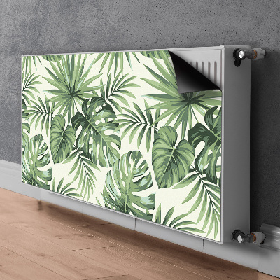 Cache radiateur déco Modèle tropical