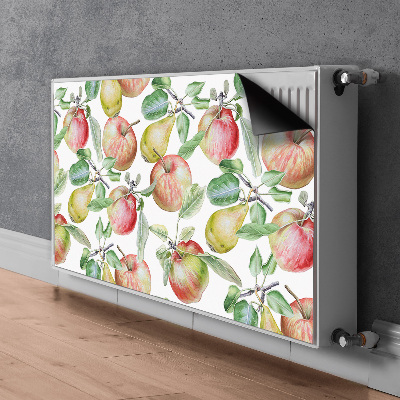 Aimant cache radiateur Pommes et poires