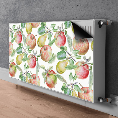 Aimant cache radiateur Pommes et poires