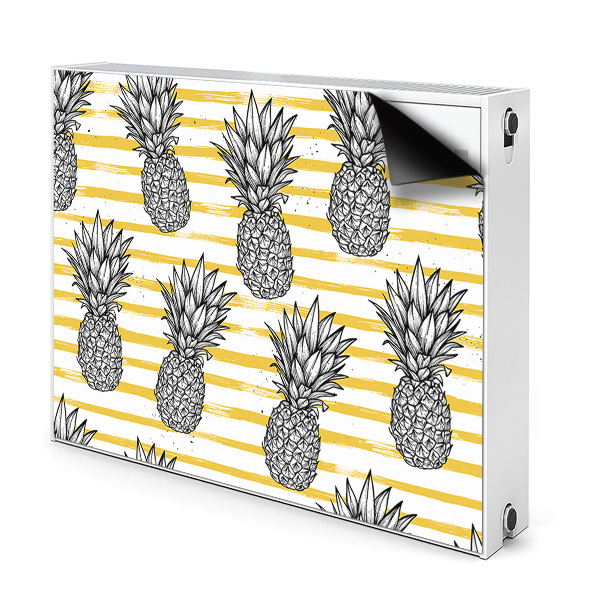 Cache radiateur déco Ananas