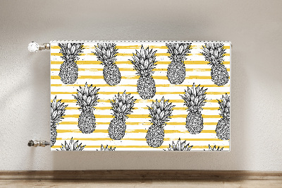 Cache radiateur déco Ananas