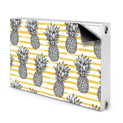 Cache radiateur déco Ananas