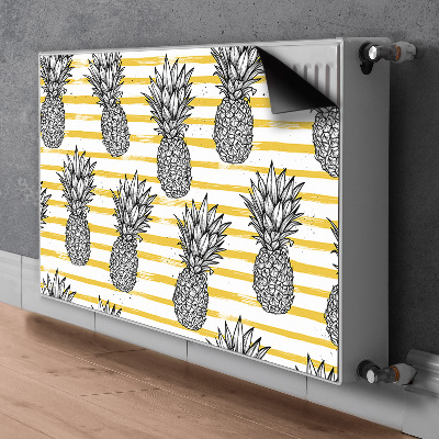 Cache radiateur déco Ananas